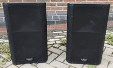 QSC K12 Active Loudspeakers with covers (pair). Can deliver locally.