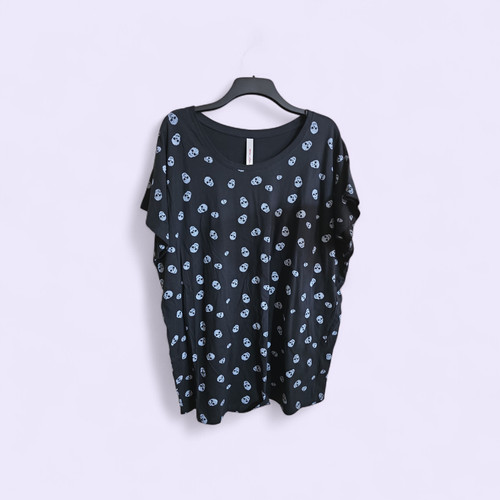 Gothic skull ladies shirt - skull,