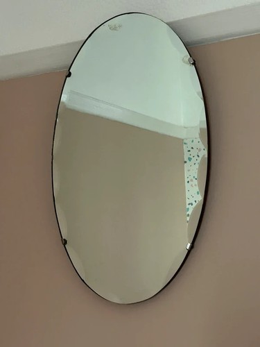 Vintage art deco oval - vintage,