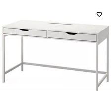 ALEXDesk, white, 132x58 cm