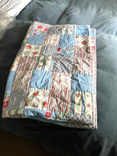 Designer ROOM SEVEN OILILY Girls Patchwork Quilt Cot Bed Brand New 110 x 150cm