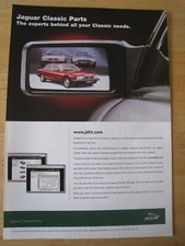 JAGUAR CLASSIC PARTS EXPERTS FOR ALL CLASSIC NEEDS 2005 ADVERT A4 FILE 12