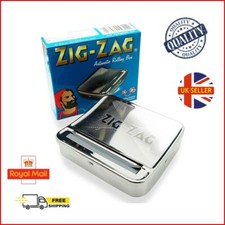 Zig Zag Rolling Machine TIN Automatic Cigarette Tobacco Box ZigZag Roller Roll