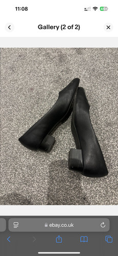 Used cabin crew heel shoes
