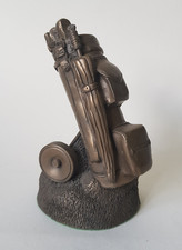 VINTAGE GOLF CADDY BAG World Studios 1997 Ornament Clubs etc EXCELLENT CONDITION