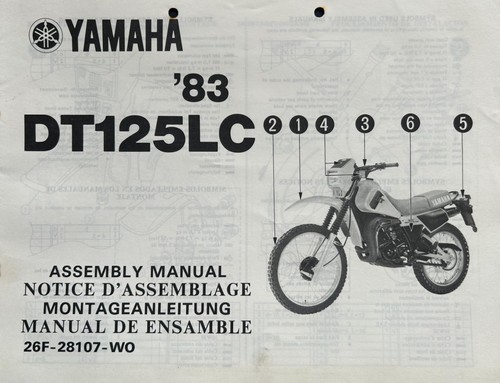 Yamaha dt125lc 1983 - yamaha,