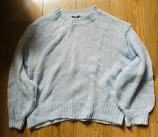 Lindex Pale Blue Hand Knitted