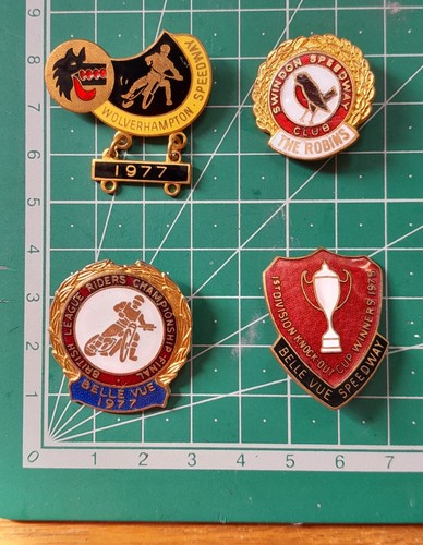 Speedway badges set - set, for