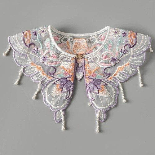 Vintage embroidered lace - vintage,