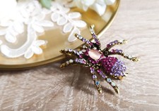 Beautiful Tarantula Brooch - Gift for her ?
