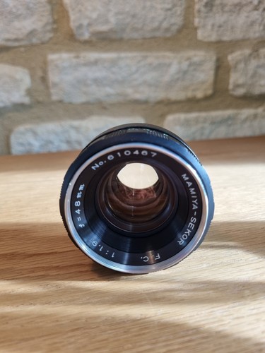 Mamiya sekor 9 f48mm - fc, 1:1.9