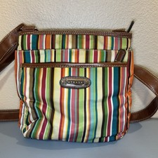 Strada Colorful Striped Nylon