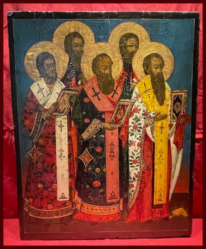 Antique russian icon - russian,