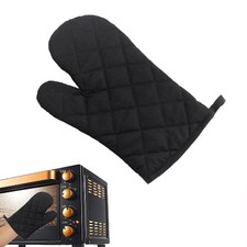 1PC Oven Gloves Heat Resistant Quilted Mitts Skin Friendly for Cooking Baking