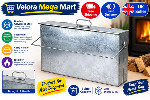 Fireside ash carrier metal - ash, hot