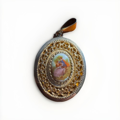 Vintage monet fragonard style - vintage,