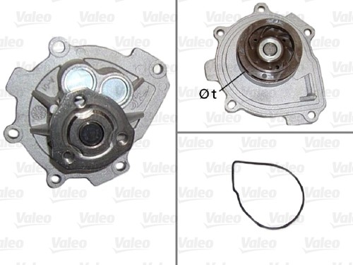 Valeo 506837 water pump - water,
