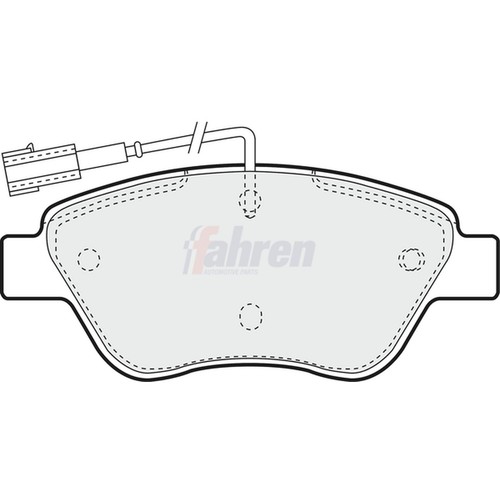 Brake pads set - for, idea