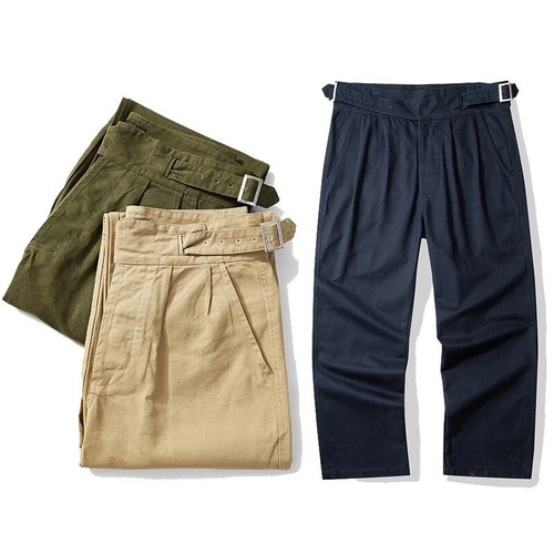 Vintage men cargo trousers - vintage,