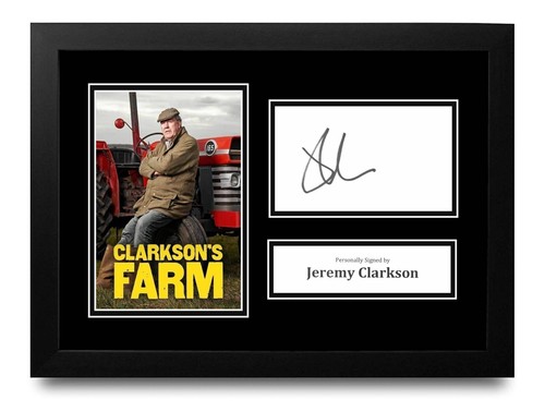 Jeremy clarkson hand signed - jeremy, a4