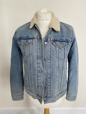 Levis Sherpa Trucker Denim