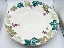 VINTAGE LARGE BIG ROYAL WINTON - SPONGEWARE FRUIT BOWL