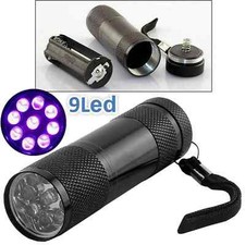 9 LED UV Torch Ultra Violet