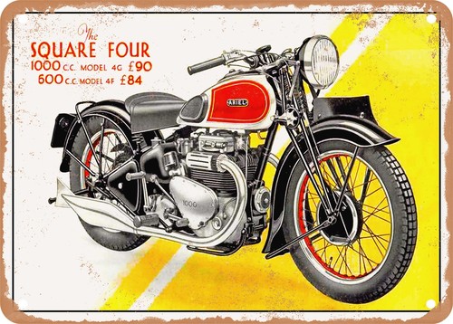 Metal sign 1937 ariel square - sign,