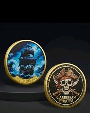pirates of the Caribbean coin