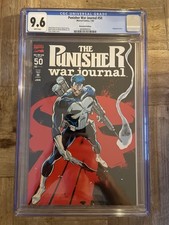 Marvel Comics THE PUNISHER WAR JOURNAL #50 CGC 9.6 NM 1st Print 1993 Newsstand