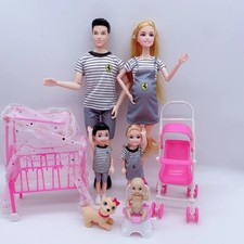 Barbie happy family pregnant - barbie,