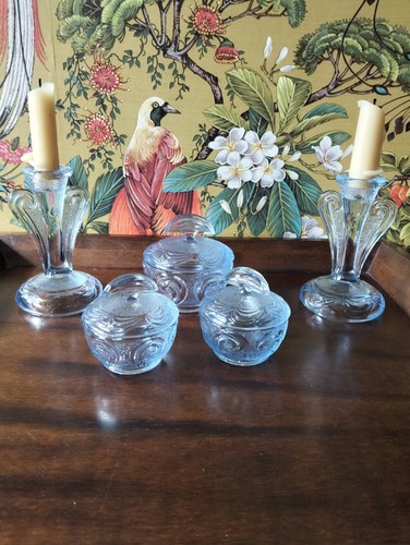 Vintage 1930s art deco bagley - vintage,