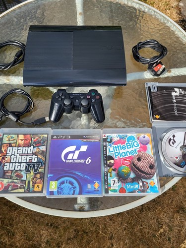 Sony playstation super slim - 3,