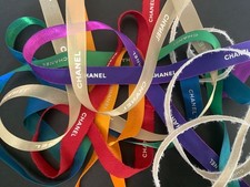 Chanel Gift Ribbon. Selection of Used Lengths. Suitable for Reuse Ex. Con.?️