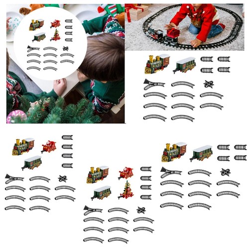Electric train set - set, christmas