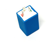 VESPA P125X P150X P200E 1977 TO 1983 12 VOLT BLUE / GREEN INDICATOR FLASHER UNIT