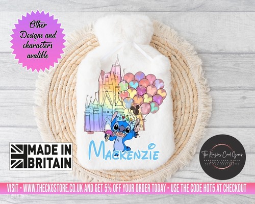 Personalised hot water bottle - personalised,