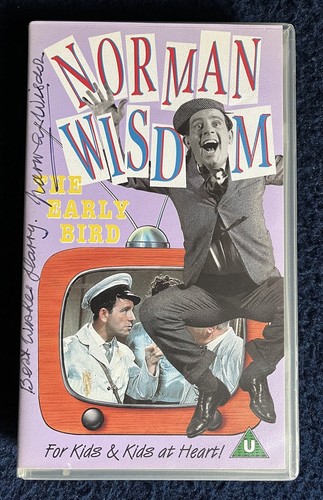 Norman wisdom signed - wisdom,