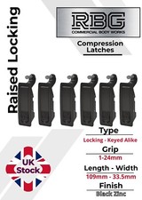6x Compression Latch Raised