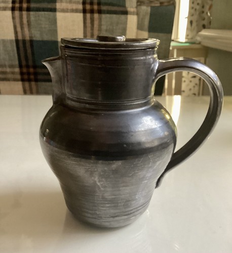 Prinknash pottery lidded - pottery,