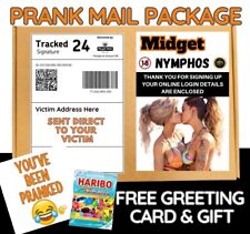 Prank Funny Post Mail- Midget