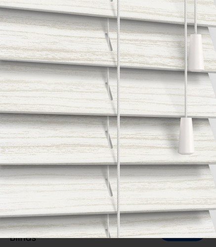 Oak white faux wood - white,