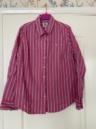 Ladies pink striped - ladies, crew