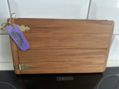 Wooden visitor address book - wooden,