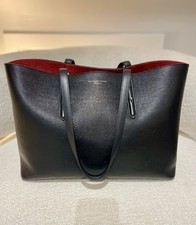 Aspinal London Regent Tote Black Bag with Dust Bag and Wallet