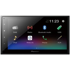 Pioneer DMH-A340DAB 6.8" Double Din Btooth USB DAB Radio Car Stereo Refurb USED