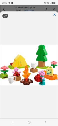 Lego duplo set - peppa, pig