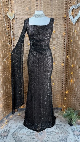 Goddiva black sequin one - sequin,