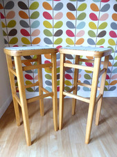 VINTAGE STOOLS STUNNING BEECH