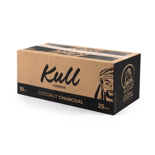 Kull shisha coal 10kg 25mm - shisha,